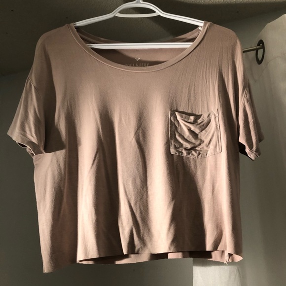 American Eagle pink tee - Picture 1 of 2